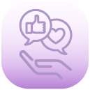 icone gestão de redes sociais agencia de marketing digital